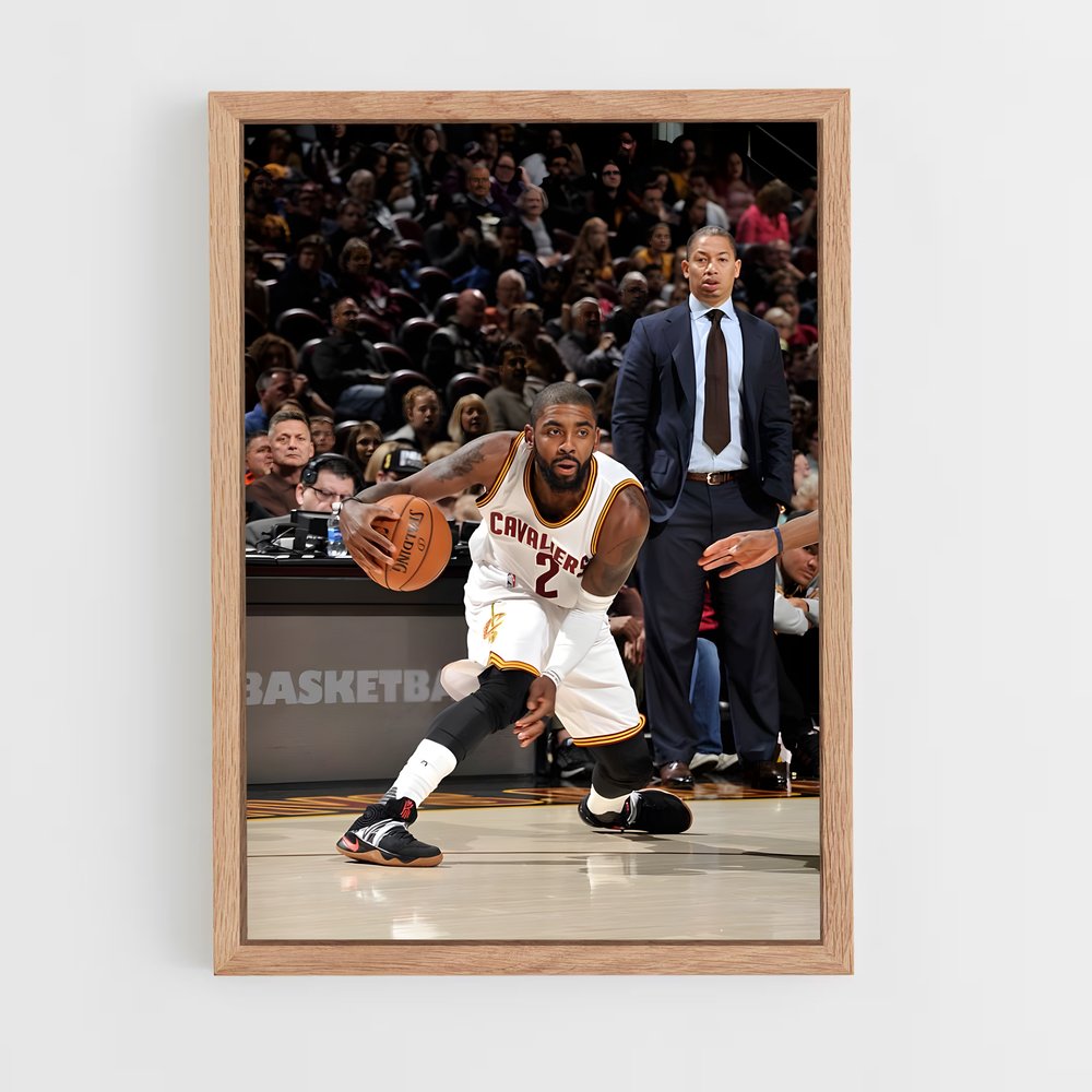 Poster Kyrie de irving – affiche Basketball (vue 4)